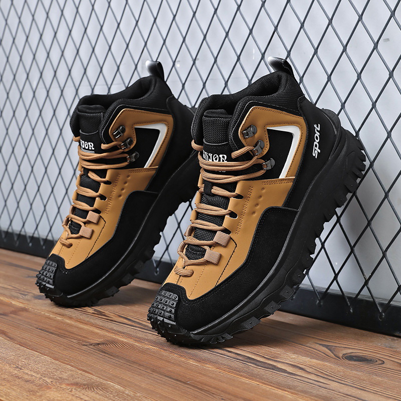 Men'S Shoes Business Casual - Men's Wide Width Hiking Shoes Non-Slip