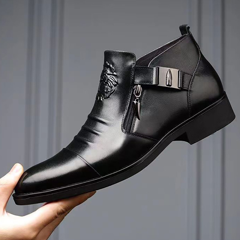 Men'S Shoes Business Casual - High Quality Men's Boots Classics Pointed