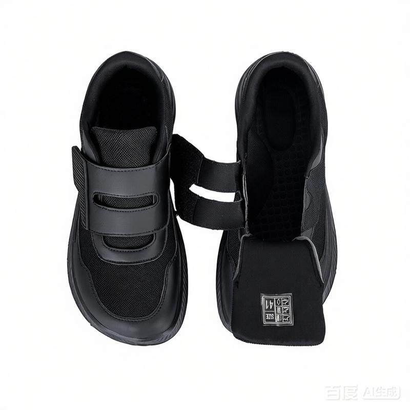 Men'S Shoes For Plantar Fasciitis - Adjustable Wide Toe Box Open Shoes