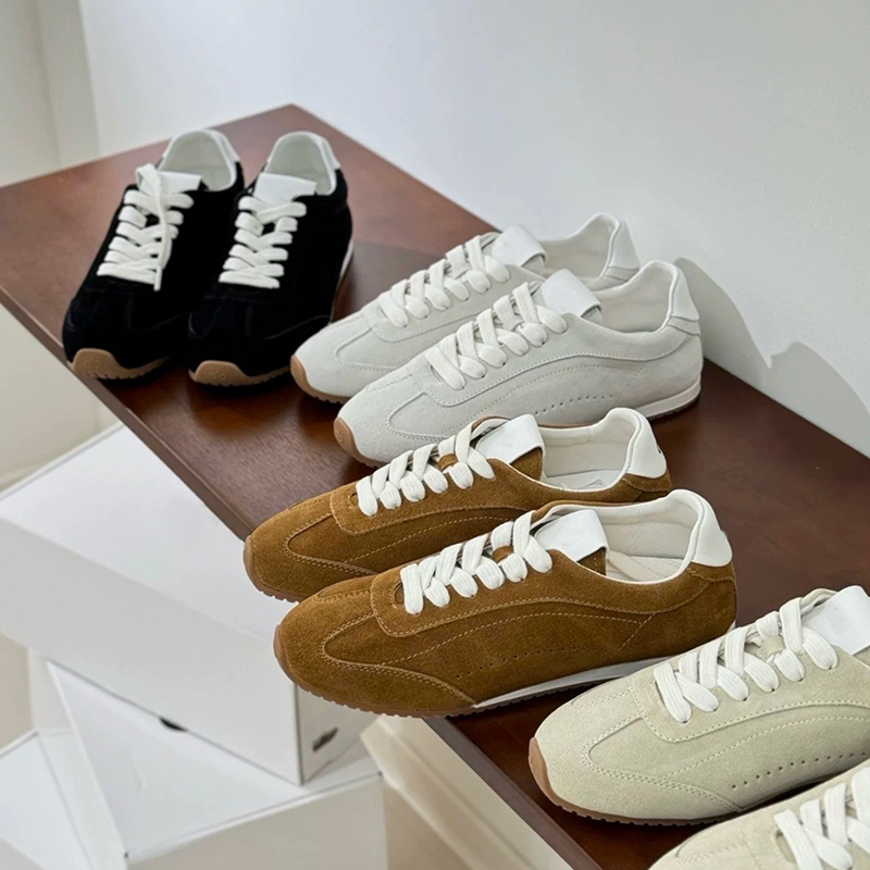 Men'S Shoes With Platform - Unisex Womens casual shoes Genuine leather