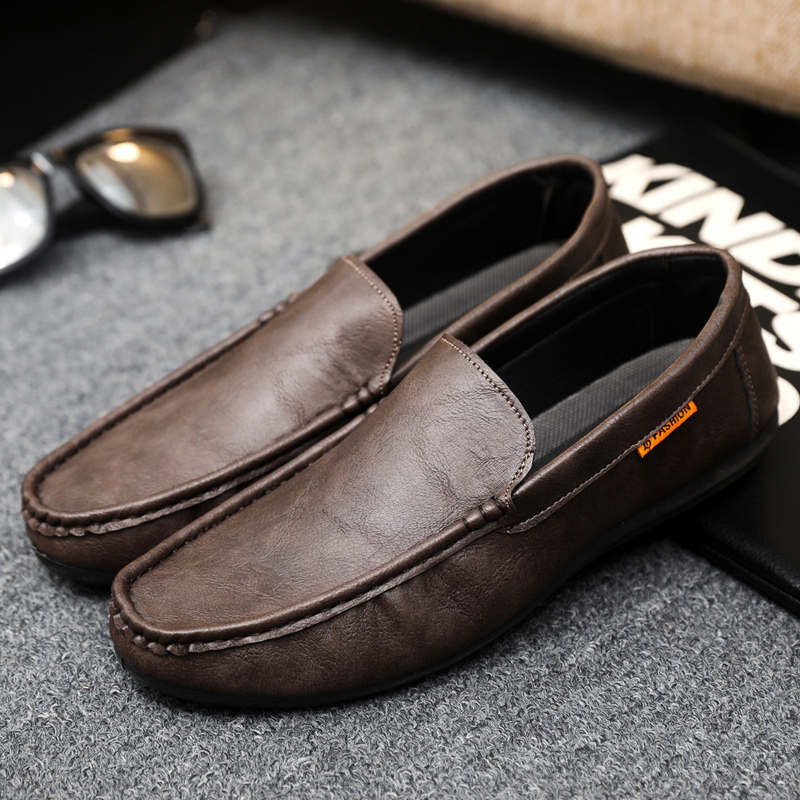 Men Shoes Xxl - Business Casual Leather Shoes Men Lazy