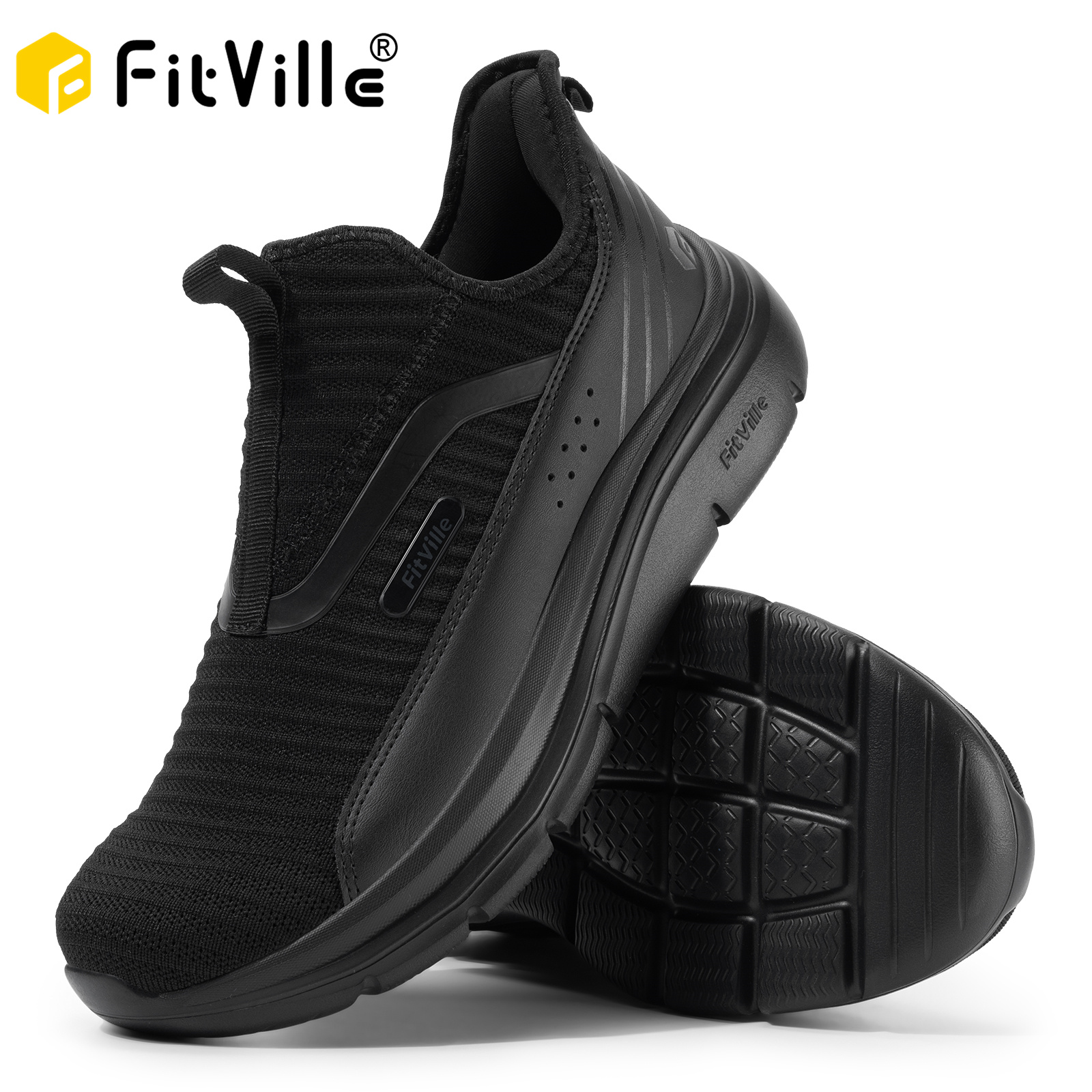 Men'S Shoes For Plantar Fasciitis - Fitville Wide Men's Shoes Fitness Walking