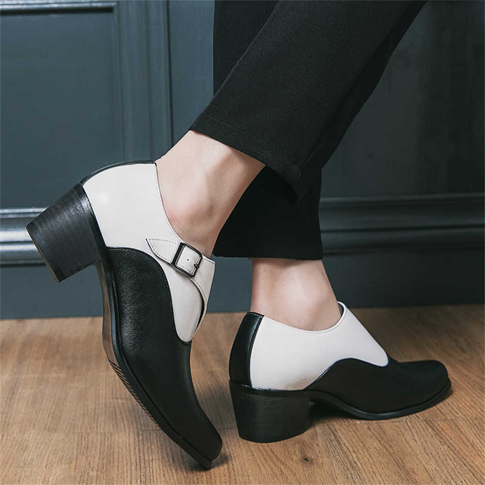 Men'S Shoes For Running - Normal Leather Ballroom Dancing Shoes Running