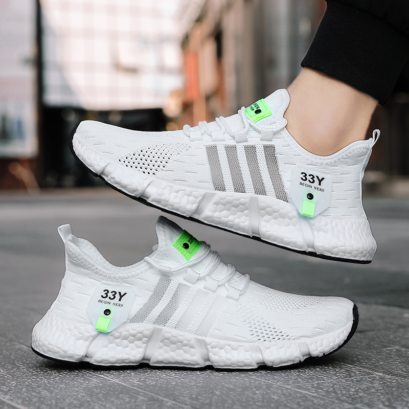 Men Shoes Xxl - Breathable Mesh Men Shoes Trendy Lightweight