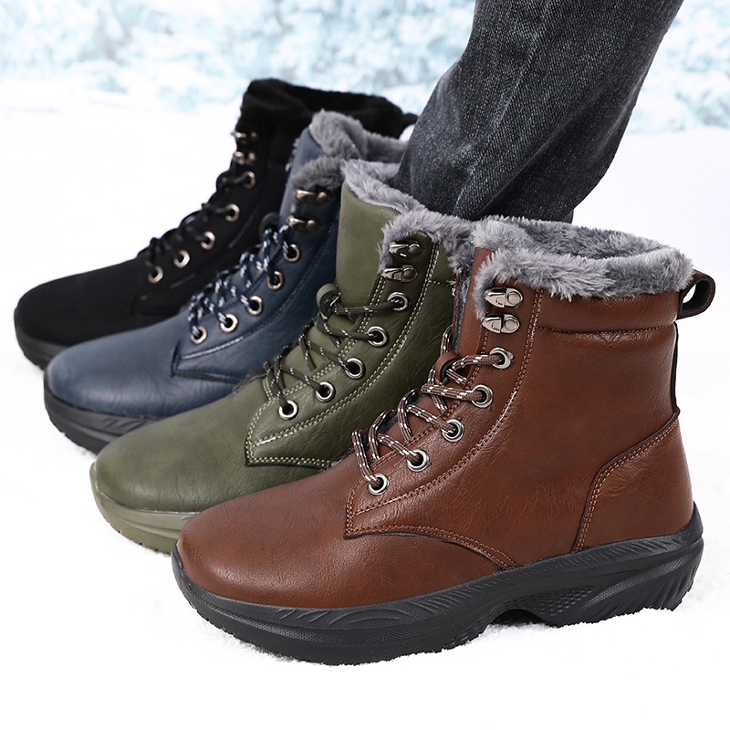 Men Winter Snow Boots for Wate – Men'S Shoes For Running recenzja i cena