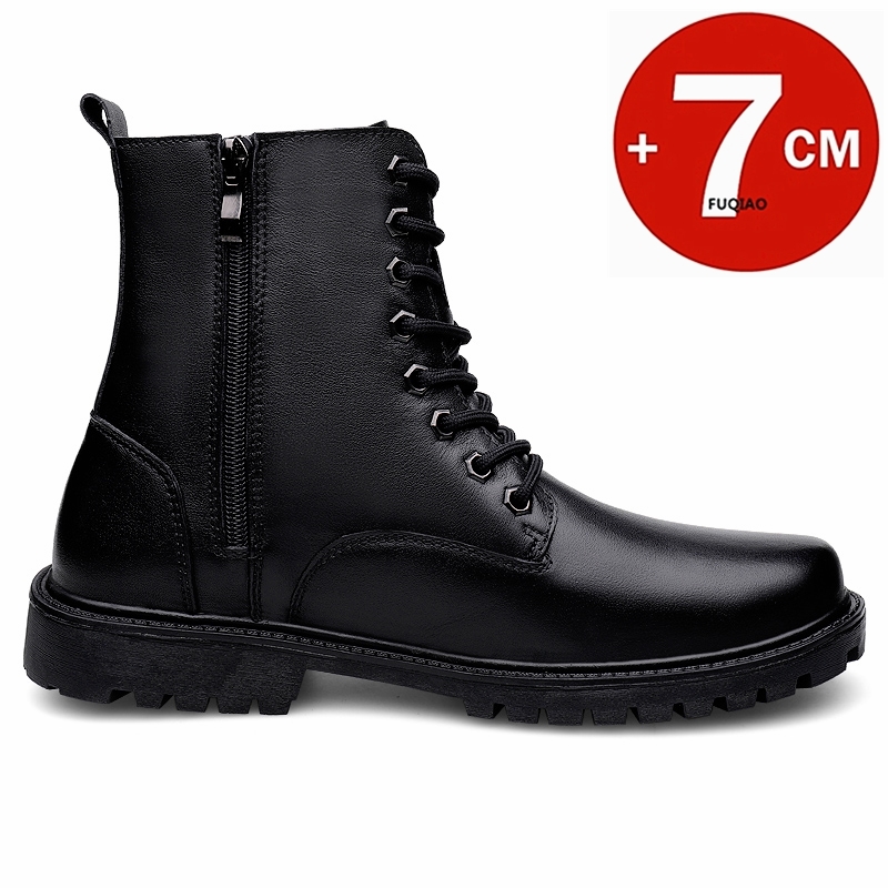 Men's Genuine Leather Elevator – Men'S Shoes Business Casual recenzja i cena