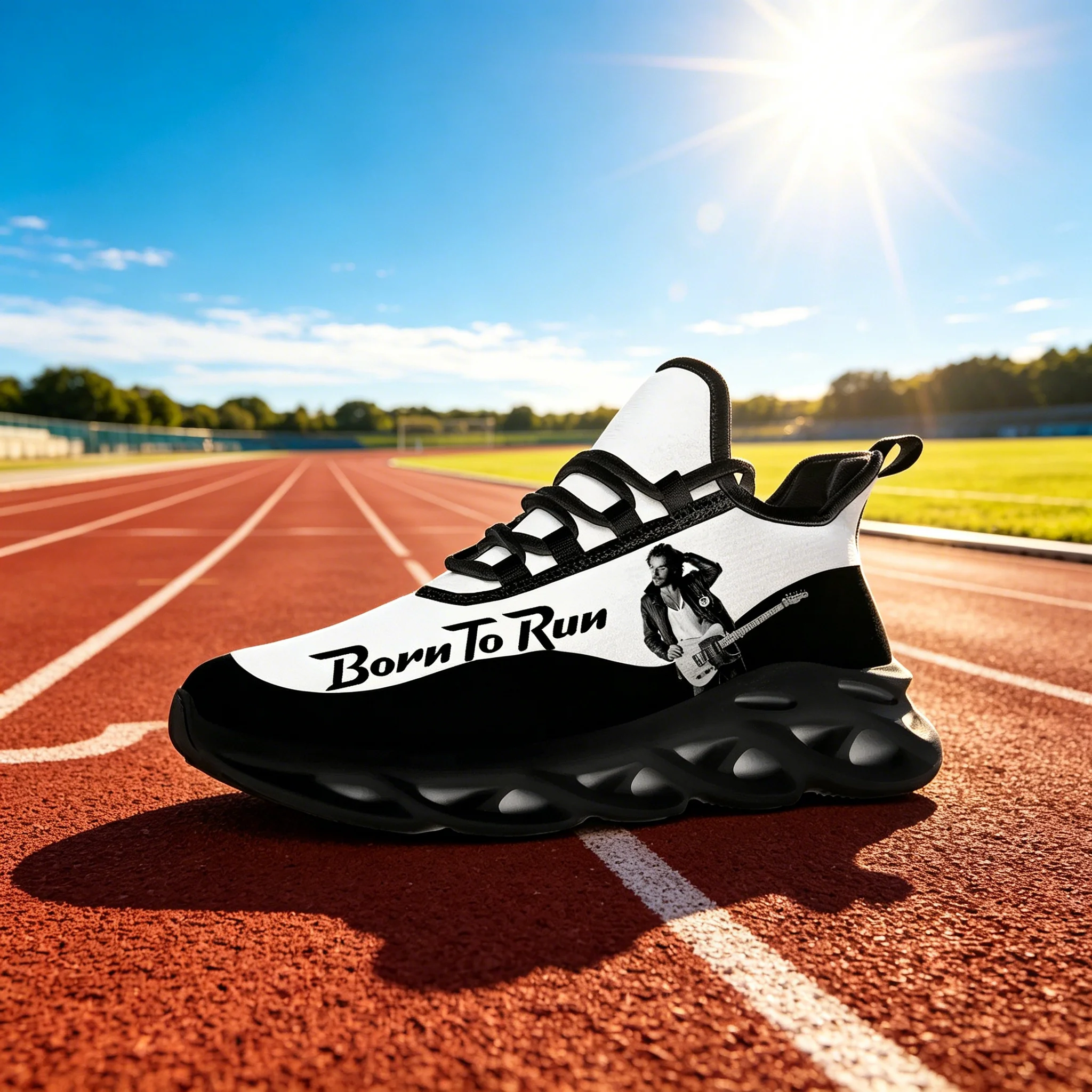 Born To Run Custom Blade Shoes – Men Shoes Quotes recenzja i cena