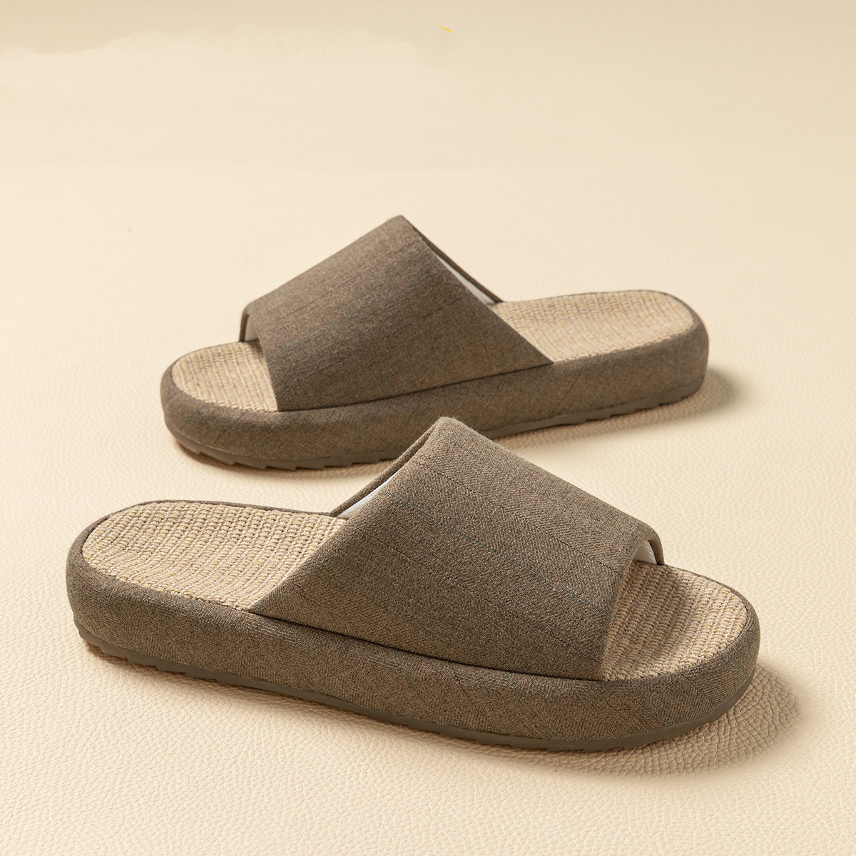 Summer Women Home Slippers Lin – Men'S Shoes With Platform recenzja i cena