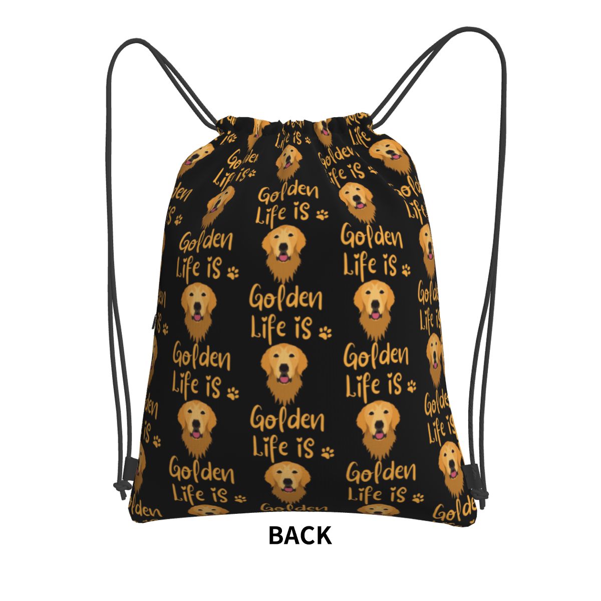 GOLDEN RETRIEVER Quote Backpac – Men Shoes Quotes recenzja i cena