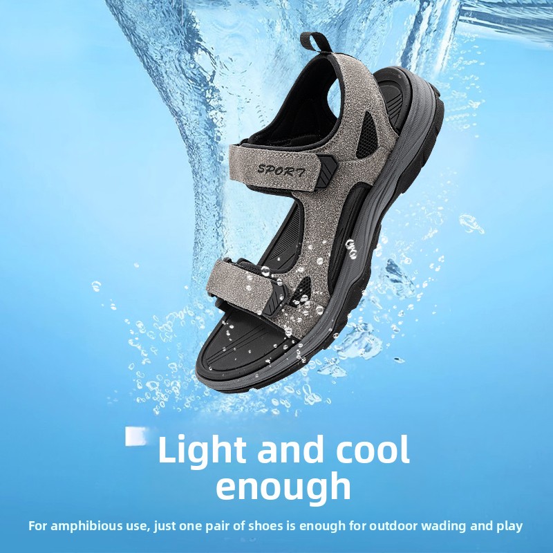 Men's Summer Beach Sandals Hol – Sandal Sport Outdoor recenzja i cena