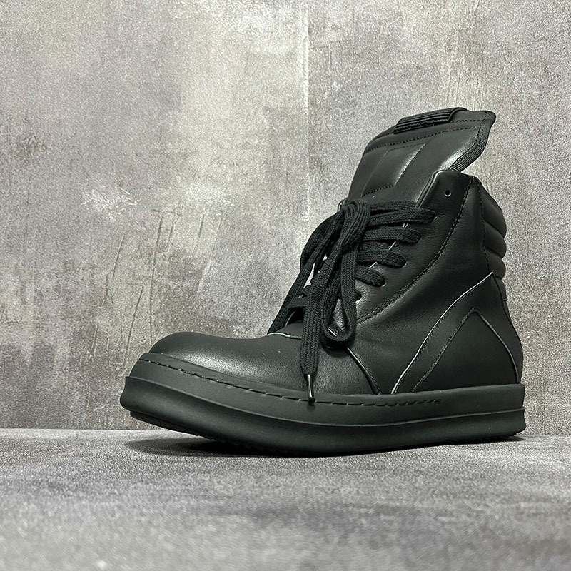 Men‘s High Top Shoes Women Lea – Men'S Shoes Qn recenzja i cena