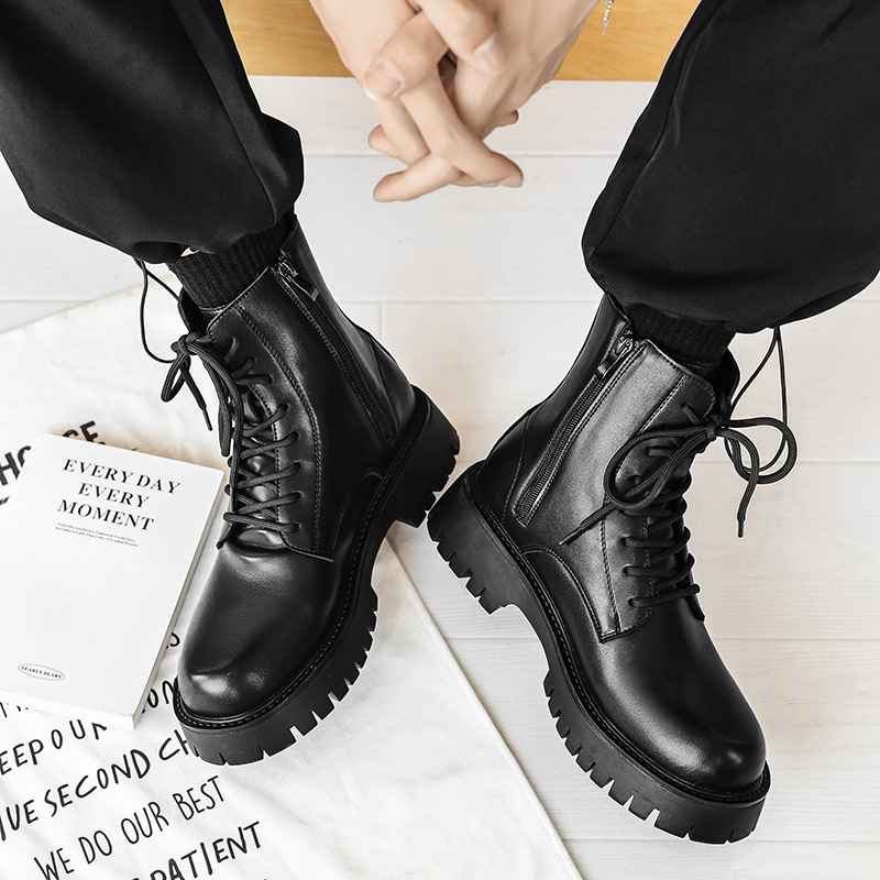 2025 Trend Men Boots Sneakers  – Men'S Shoes Business Casual recenzja i cena