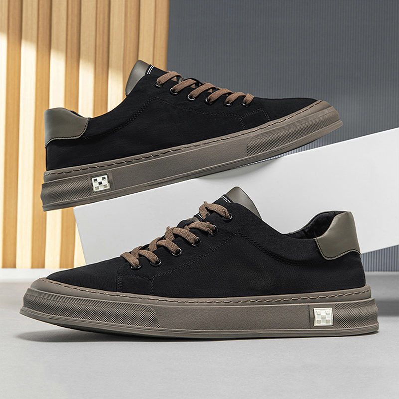 Versatile Lace-Up Men's Sneake – Men'S Shoes Business Casual recenzja i cena