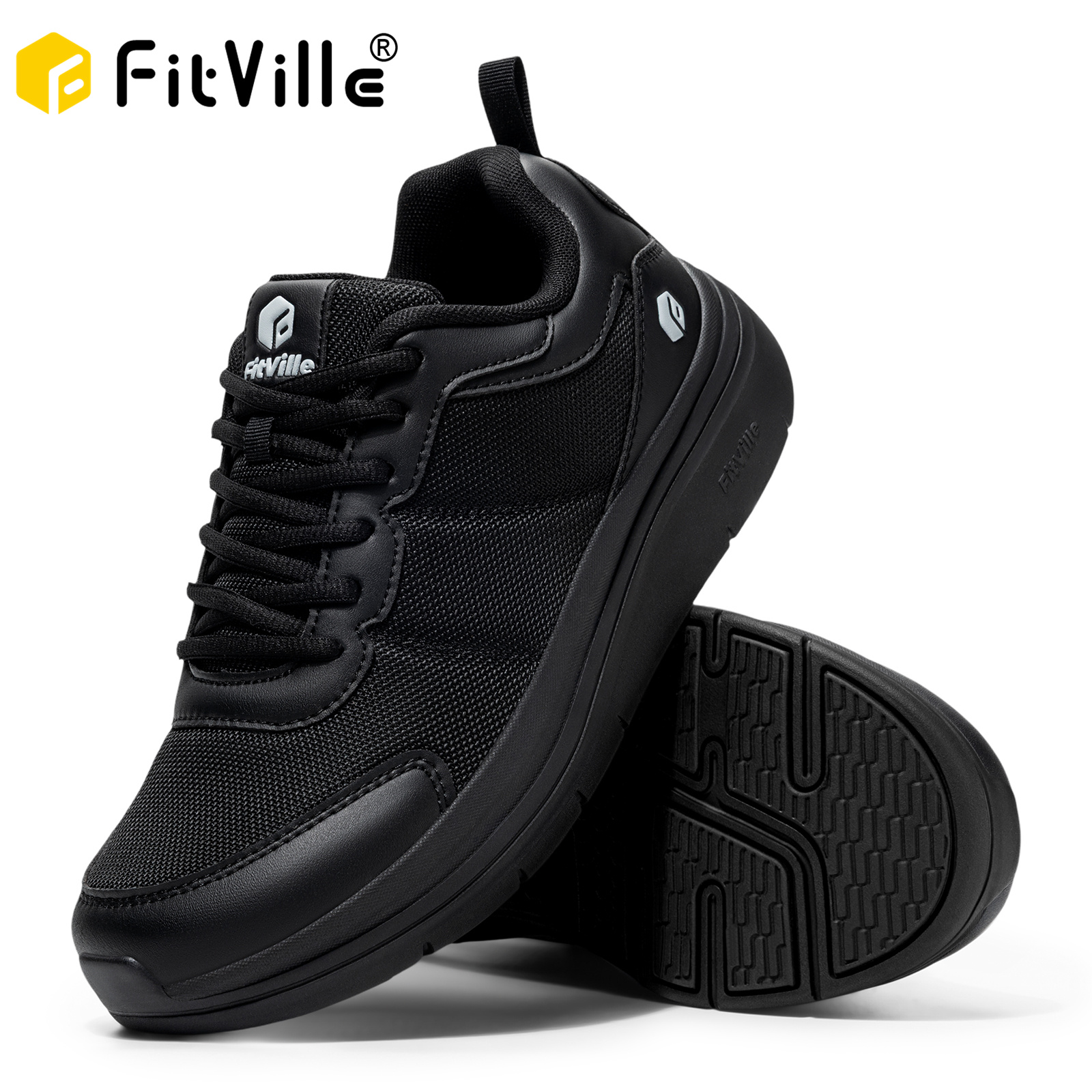 FitVille Men's Walking Shoes W – Men'S Shoes For Plantar Fasciitis recenzja i cena