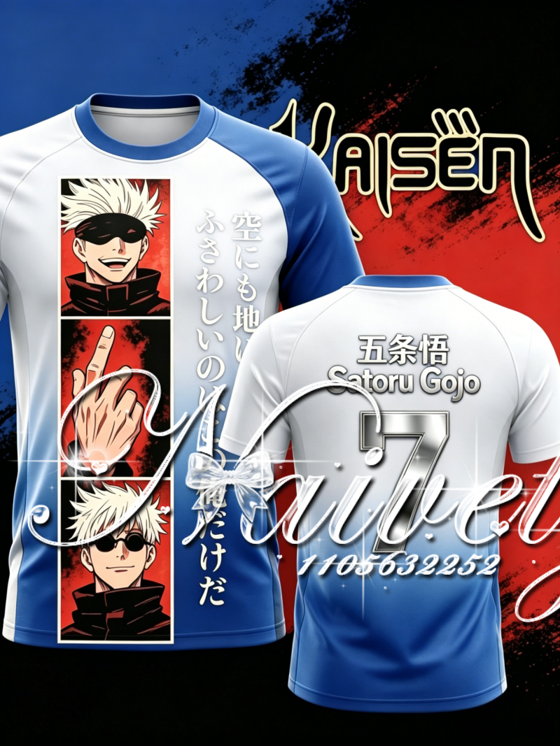 Jujutsu Kaisen Satoru Gojo Quo – Men Shoes Quotes recenzja i cena