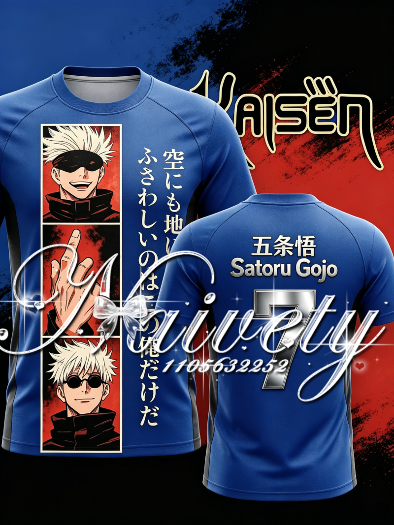 Jujutsu Kaisen Satoru Gojo Quo – Men Shoes Quotes recenzja i cena