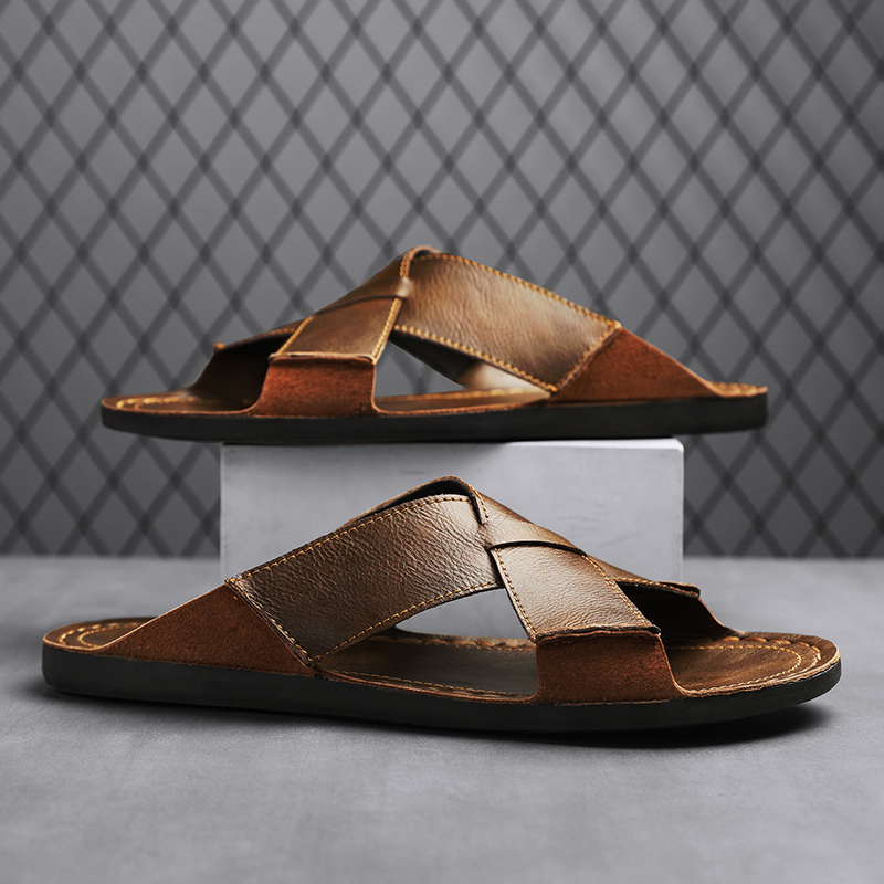 Fashion Genuine Leather Men Sl – Men'S Shoes Qn recenzja i cena
