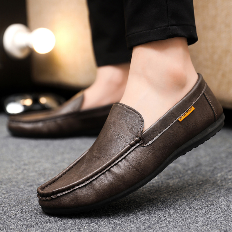 Business Casual Leather Shoes  – Men Shoes Xxl recenzja i cena