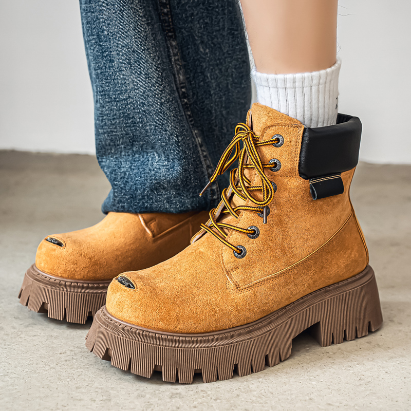 Classic High Top Boots Outdoor – Men'S Shoes Business Casual recenzja i cena