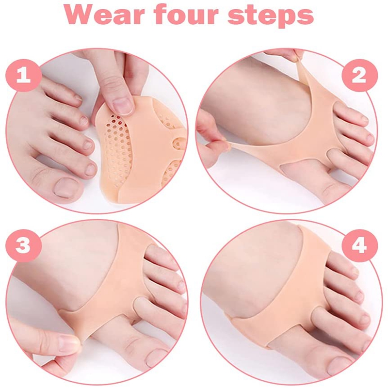 Silicone Metatarsal Pads Foref – Men'S Shoes For Plantar Fasciitis recenzja i cena