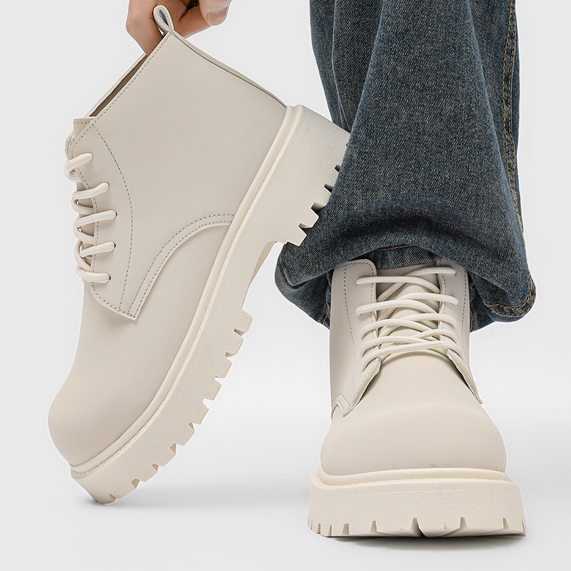 100%Genuine Leather Mens Boots – Men'S Shoes Business Casual recenzja i cena