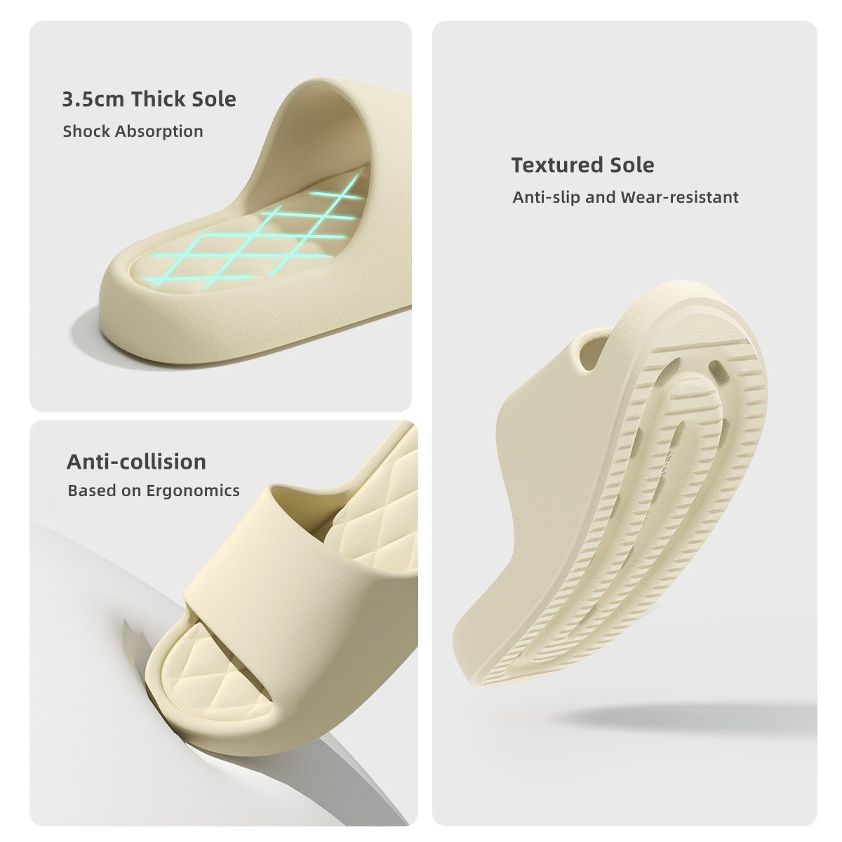 Women Summer Slippers 3.5cm Th – Men'S Shoes With Platform recenzja i cena