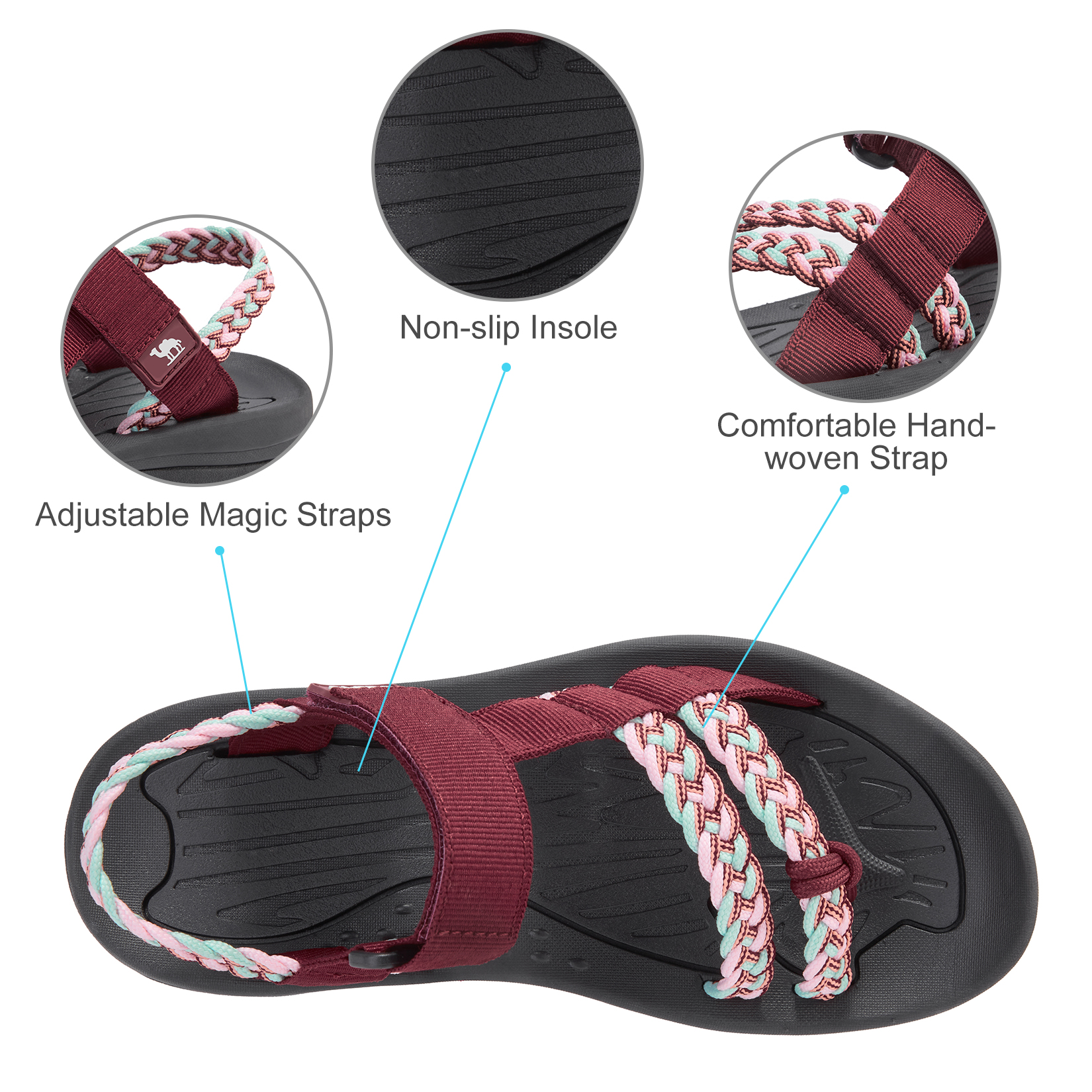 GOLDEN CAMEL Hiking Sandals fo – Sandal Sport Outdoor recenzja i cena