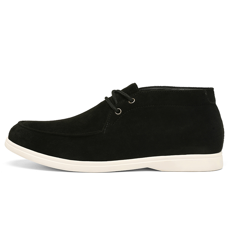 Classic British Style Suede Le – Men'S Shoes Business Casual recenzja i cena