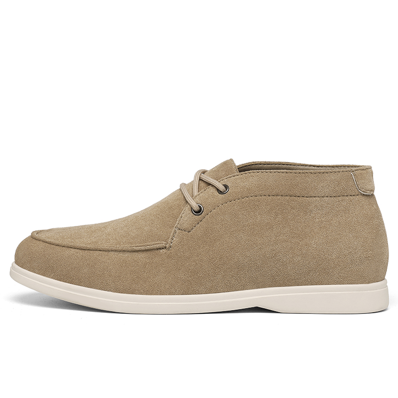 Classic British Style Suede Le – Men'S Shoes Business Casual recenzja i cena