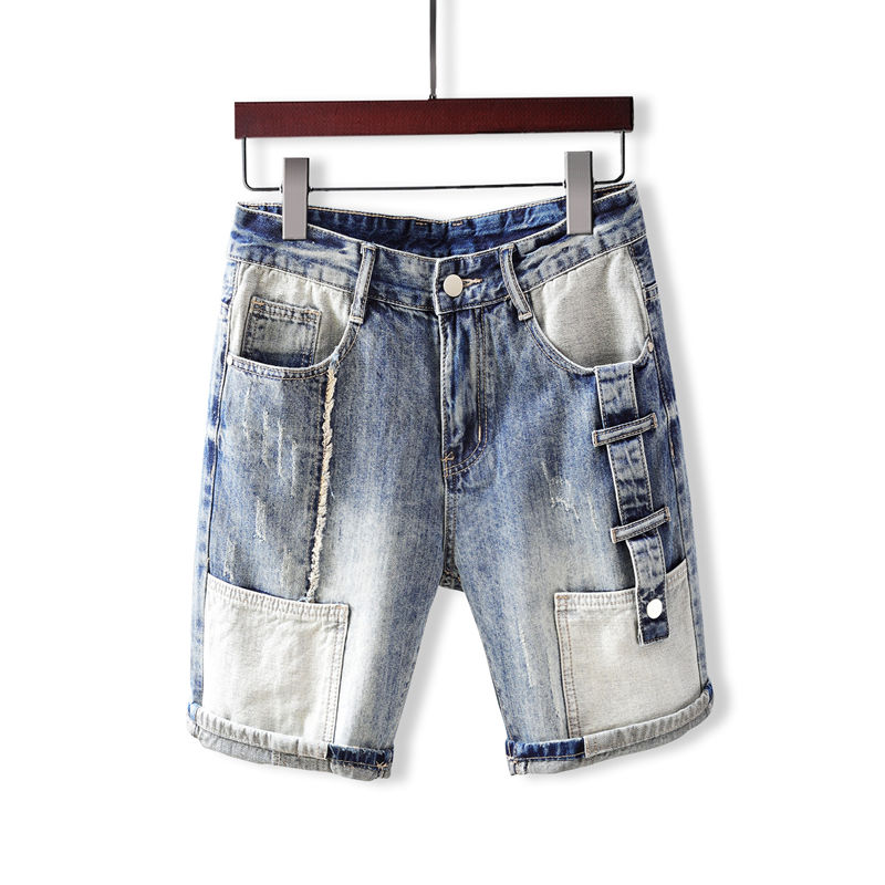 Men's Short Jeans Pants with P – Men Shoes Xxl recenzja i cena