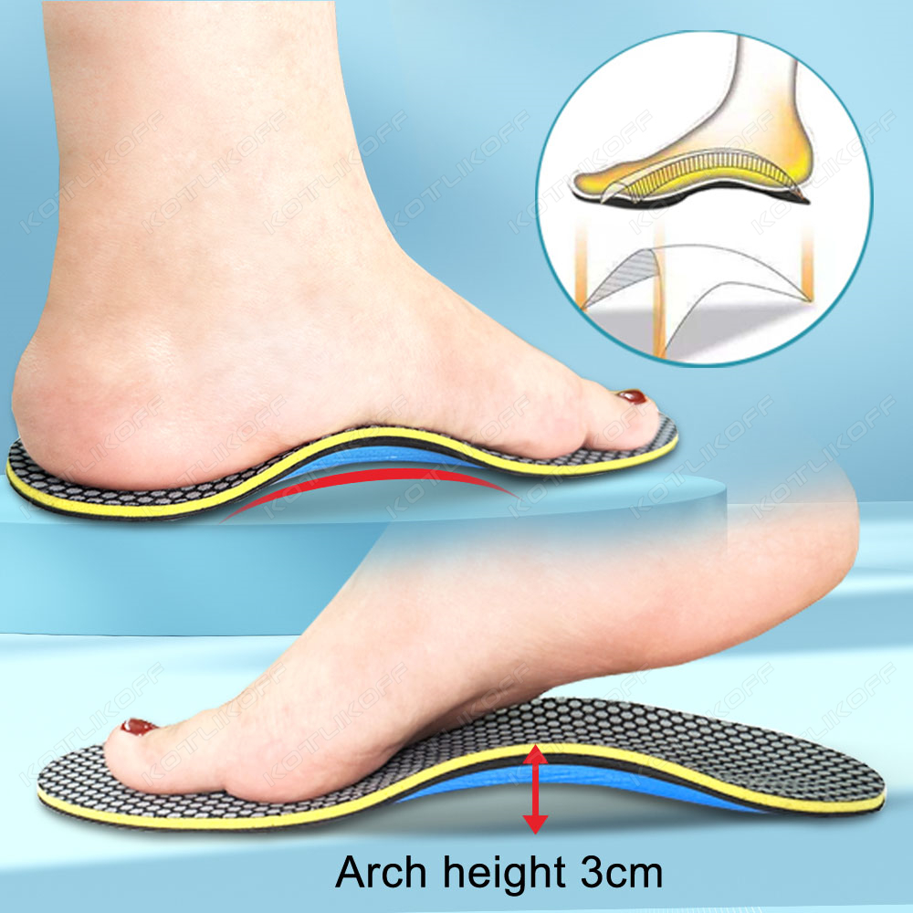 1/2 Pairs EVA Orthopedic Insol – Men'S Shoes For Plantar Fasciitis recenzja i cena