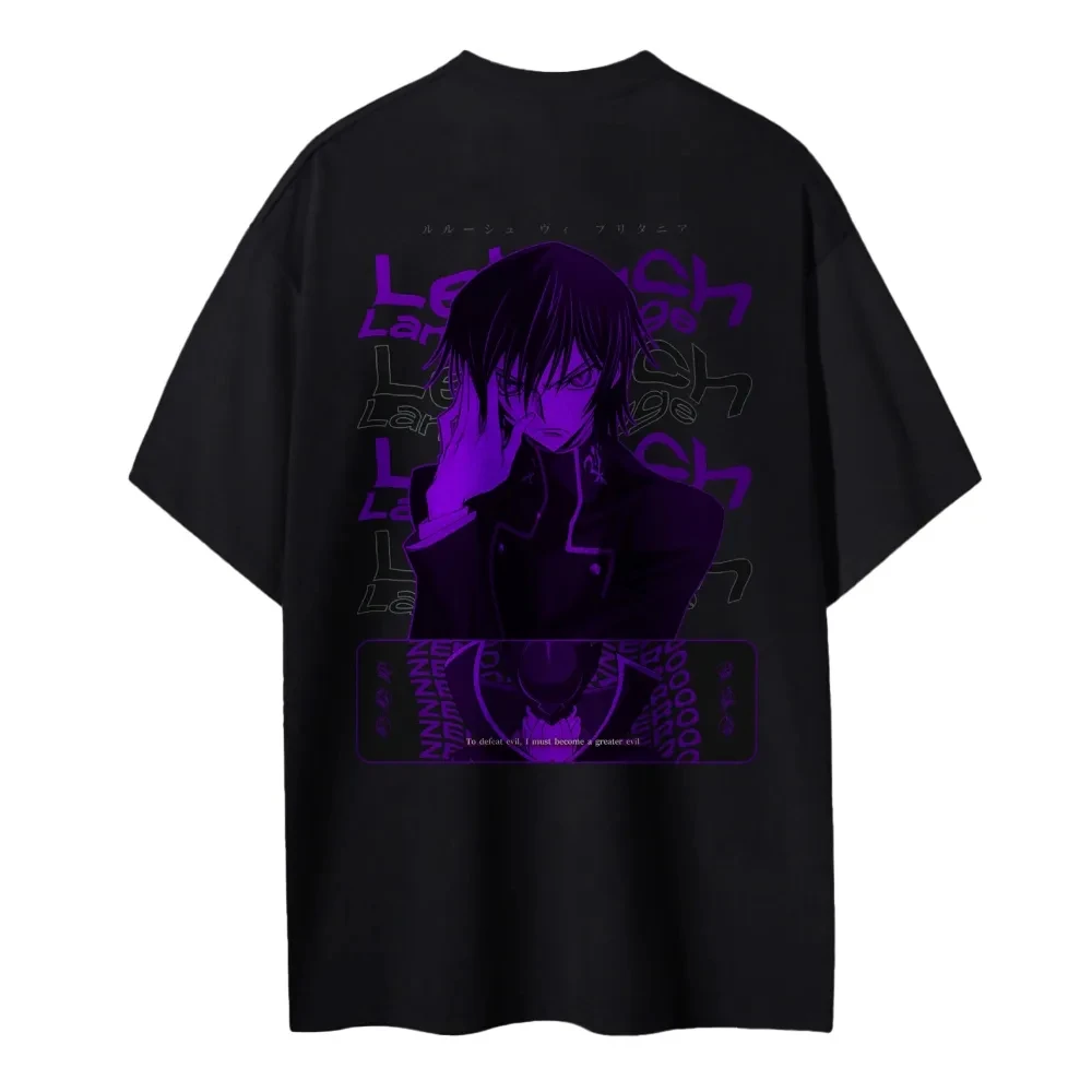 New Code Geass T-Shirt Lelouch – Men Shoes Quotes recenzja i cena