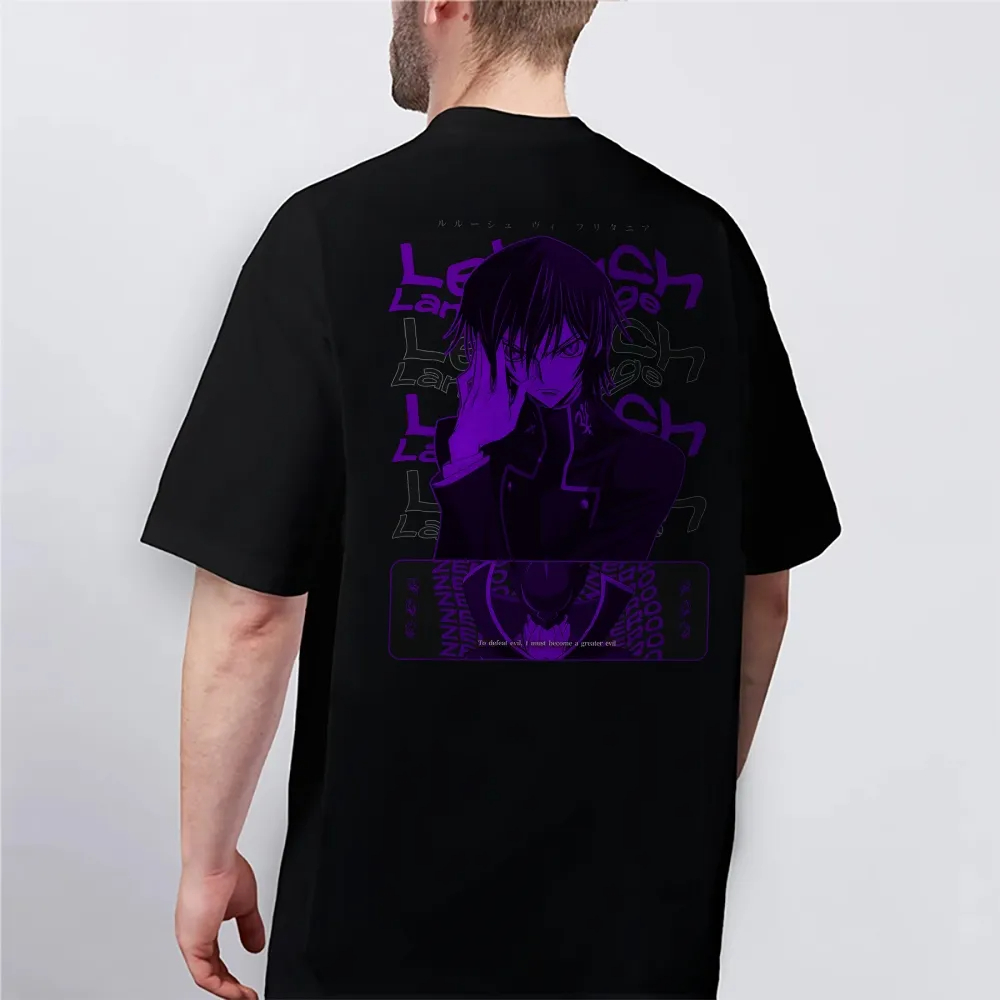 New Code Geass T-Shirt Lelouch – Men Shoes Quotes recenzja i cena