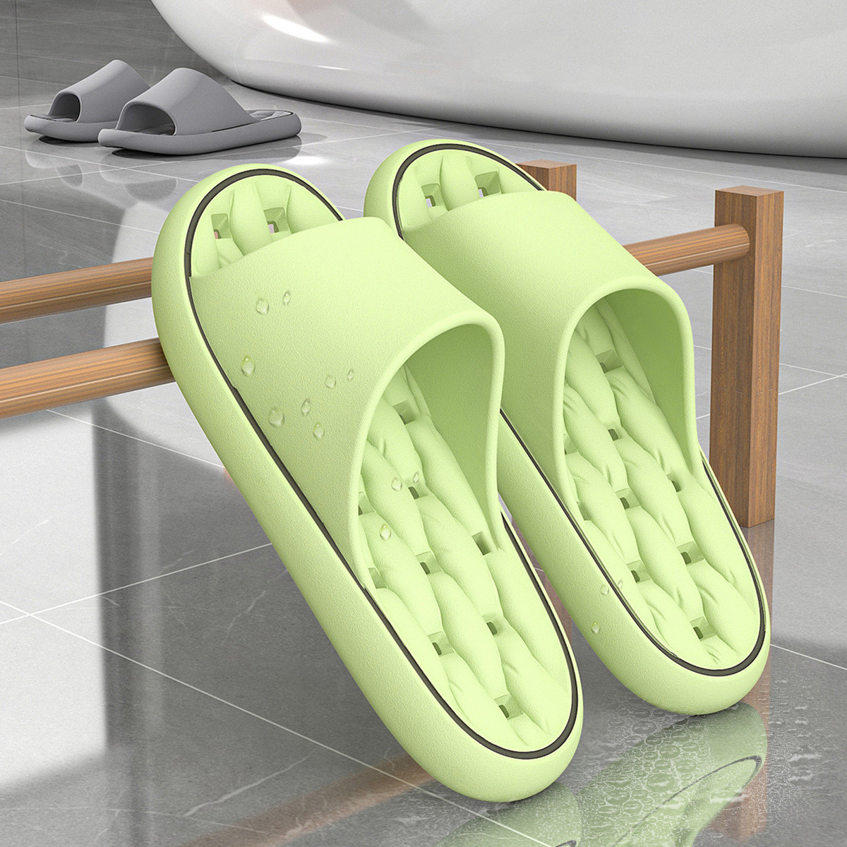 Big Size 48 49 Bathroom Slippe – Men'S Shoes With Platform recenzja i cena