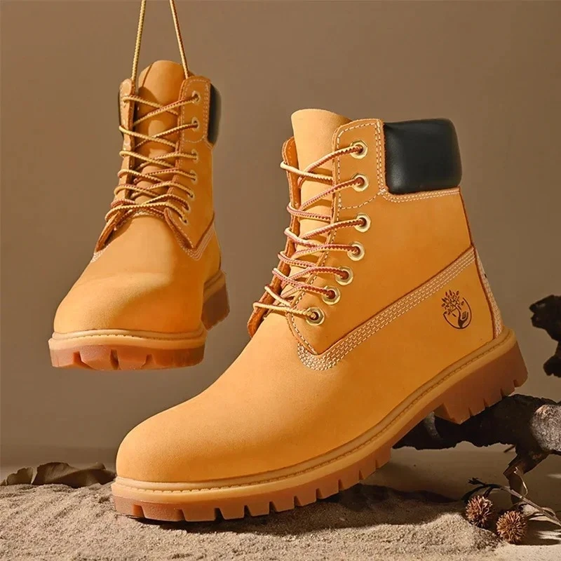 Boots Men High Top Boots High  – Men'S Shoes Qn recenzja i cena