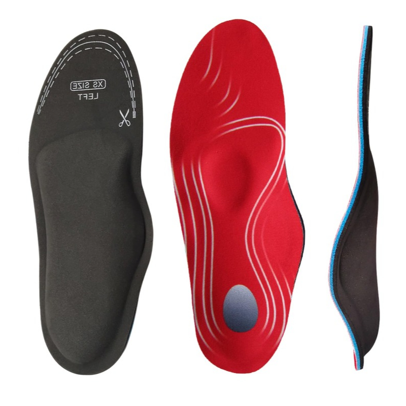 Memory Foam Insole for Men Red – Men'S Shoes For Plantar Fasciitis recenzja i cena