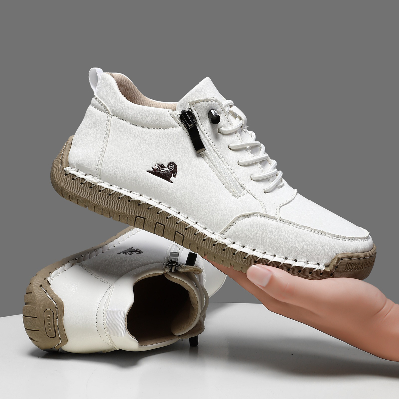 Women's Sneakers Handmade Leat – Men'S Shoes Business Casual recenzja i cena