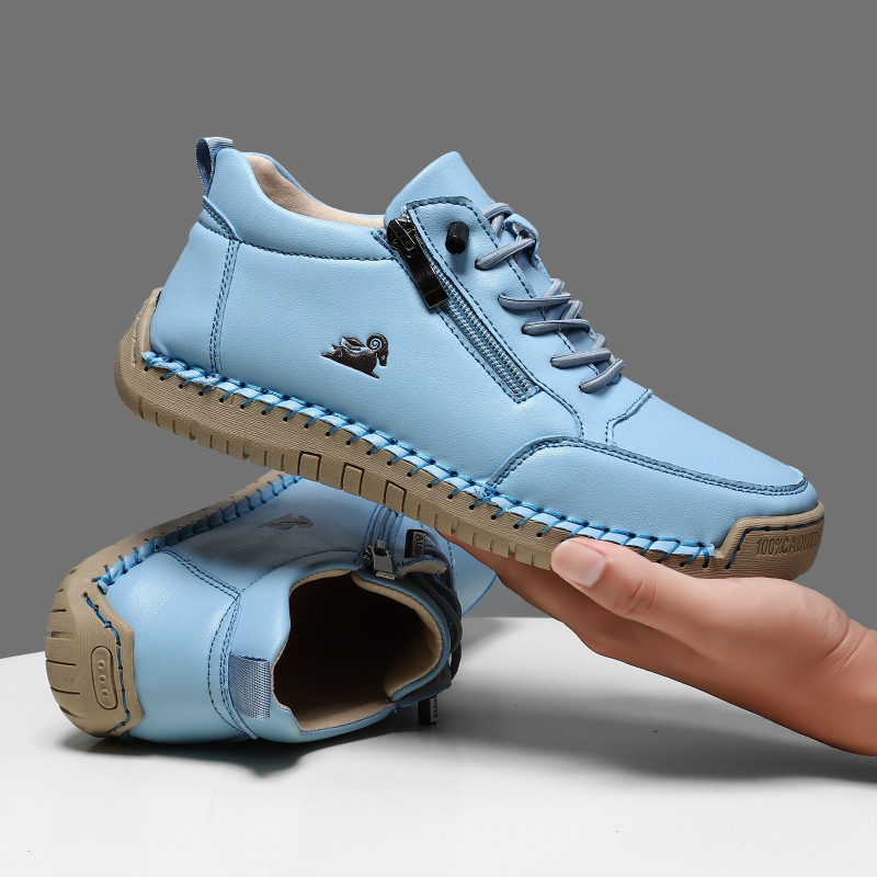Women's Sneakers Handmade Leat – Men'S Shoes Business Casual recenzja i cena